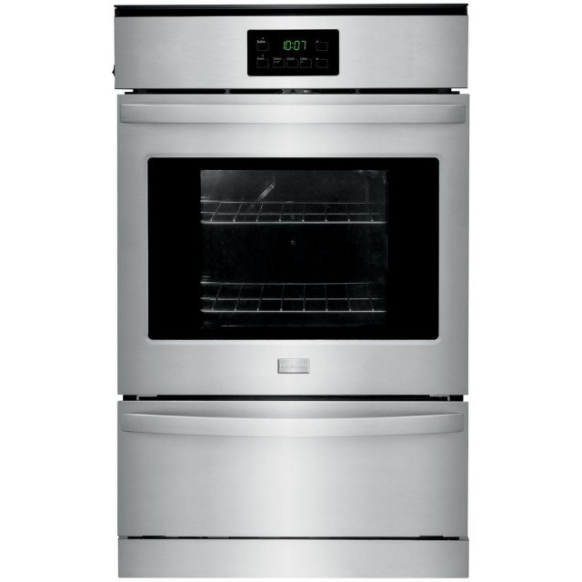 Frigidaire FFGW2415QS 24 in. Single Gas Wall Oven in Stainless Steel